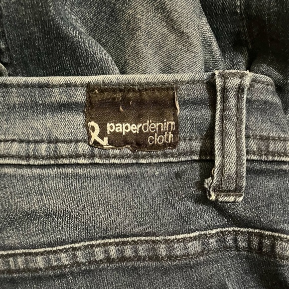 PAPER DENIM & CLOTH Women’s Denim Jeans. Sz 30X26 - Picture 4 of 6